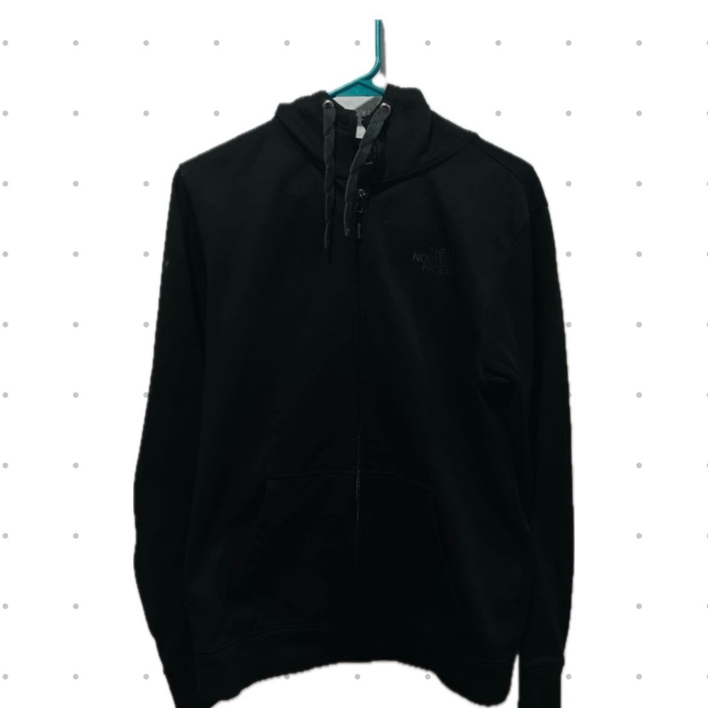 Men's Black Hoodie polyester fabric